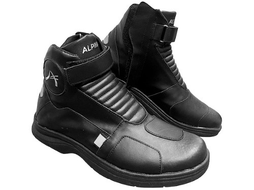 BOTAS ZAPATILLAS MOTO PROTECCIONES ALPINA TRIP CUERO VACUNO