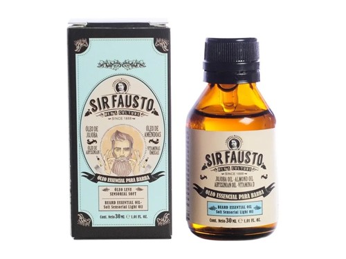 Sir Fausto Kit Barberia Shampoo + Cera Capilar + Oleo Barba