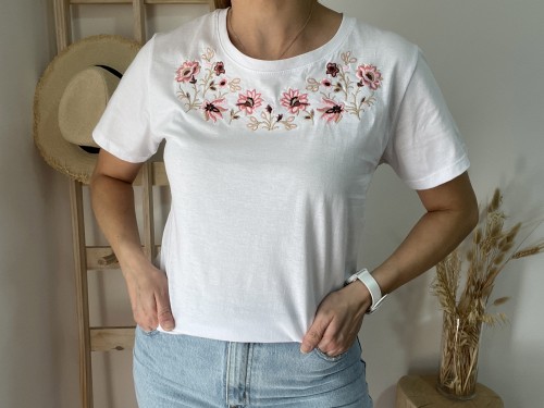Remeras Bordadas Talles S a XL