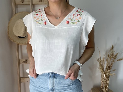 Blusas Bordadas