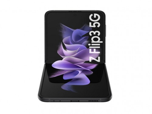 Celular Samsung ZFLIP3 7.6" 8/128GB negro