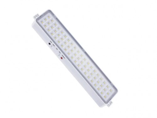 Luz De Emergencia 60 Leds Slim Batería Litio 220v Compacta