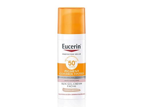 Eucerin Sun Pigment Control Tinted Tono Medio FPS50+ 50ml