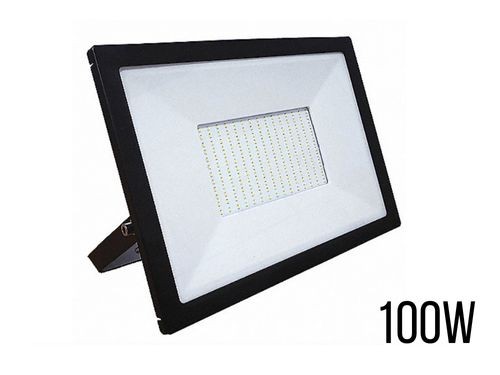 REFLECTOR LED ULTRA SLIM 100W BLANCO FRIO POTENTE BAJO CONSUMO