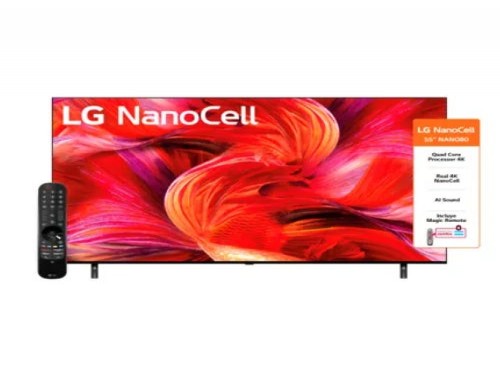 Smart TV LED 55" LG NanoCell NANO80 4K