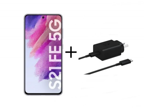 Samsung Galaxy S21 FE + Cargador