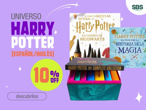 Harry Potter Entrá al universo mágico con estos libros Español/Inglés