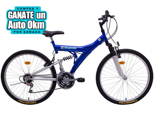 Bicicleta SIAMBRETTA Rodado 26 Mountain Bike Color Azul 10283