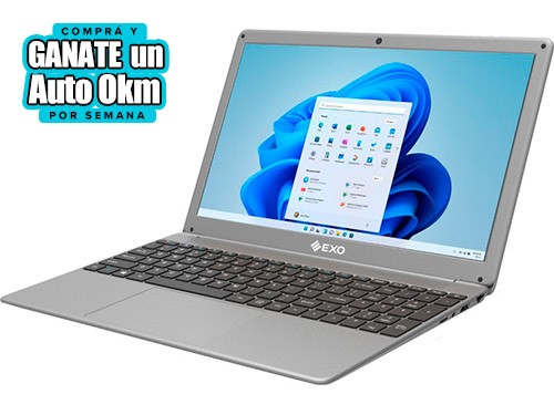 Notebook EXO XQ3H-8 Intel Core i3 15,6" 512GB SSD y RAM de 8GB
