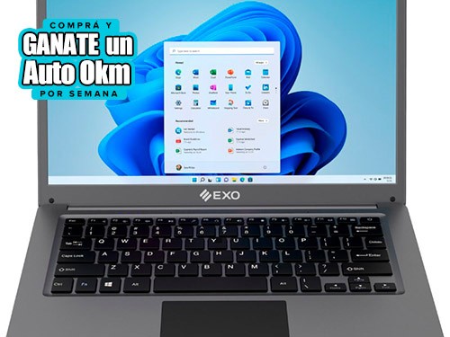Notebook EXO L69 PLUS Intel Celeron 14,1" 64GB + 1TB y RAM de 4GB