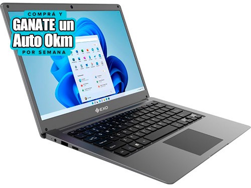 Notebook EXO L69 PLUS Intel Celeron 14,1" 64GB + 1TB y RAM de 4GB