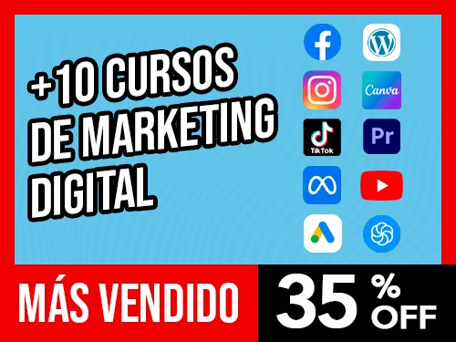 +10 Cursos Marketing Digital Community Manager Publicidad Copywriting