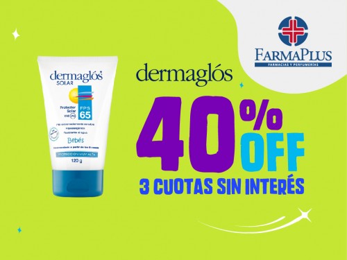 Dermaglos Protector Solar Bebes Fps65 120g