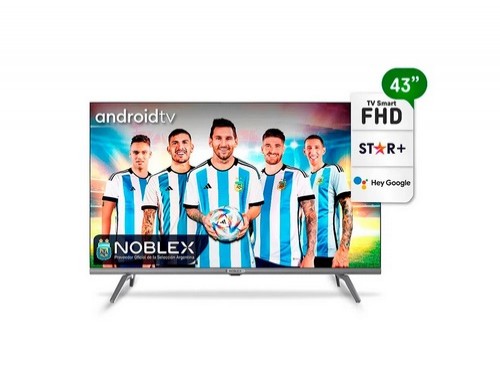 Televisor Noblex 43  Smart Tv Dr43x7100 Android Full Hd