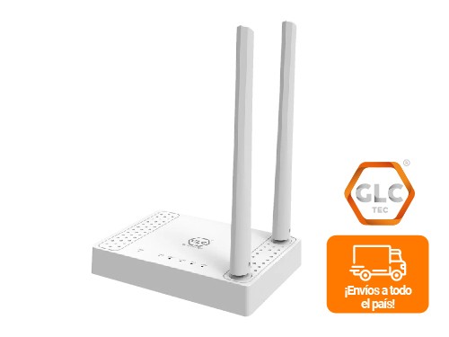 Router WiFi 2 Antenas MU-Mimo 5dbi 300mbps 2,4ghz GLC