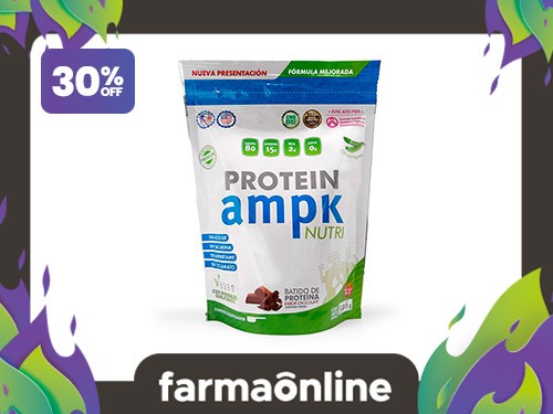 AMPK - Batido de proteina vegana sabor chocolate 506 gr