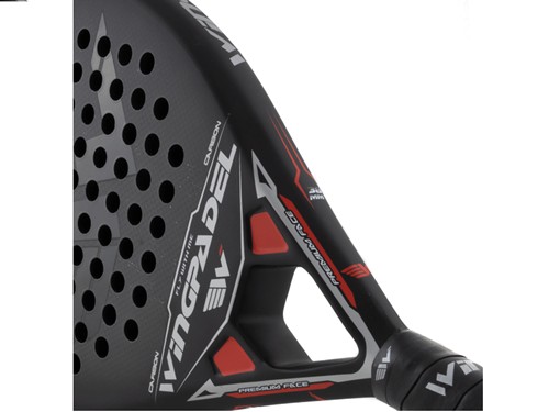 Paleta de Pádel Wingpadel Air Combat 3.0 Black Attack Eva Soft