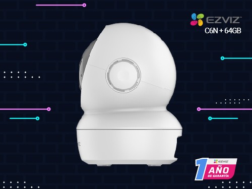 Camara Seguridad WiFi Full HD Vision Nocturna Ezviz + Memoria 64gb