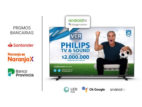Smart Tv Philips Android 43" Fhd 43Phd6917/77
