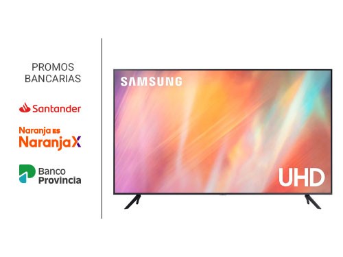 Smart Tv Samsung 65" Uhd 4K 65Au7000