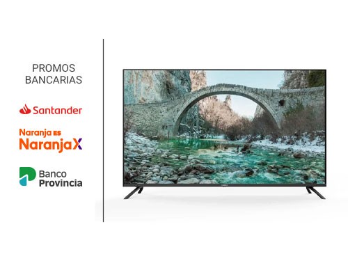 Smart Tv 4K  Noblex 58" 91Db58X7500 Negro