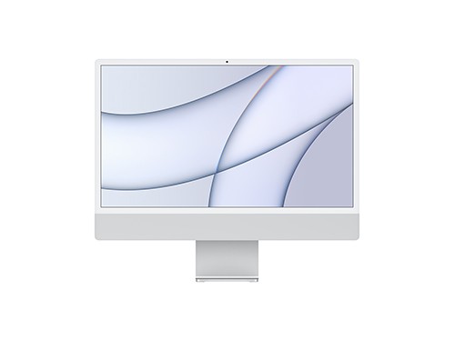 iMac 24" Retina 4.5K M1 Chip 8-core CPU 7-core GPU 256GB SSD Silver