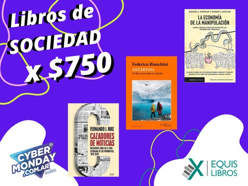 Promo Libros - TODO POR $750 - Sociedad