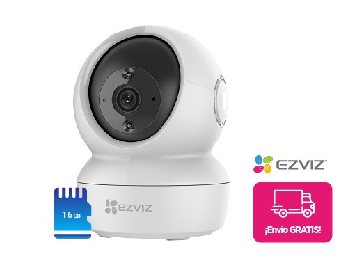Camara Seguridad WiFi Full HD Vision Nocturna Ezviz + Memoria 16gb