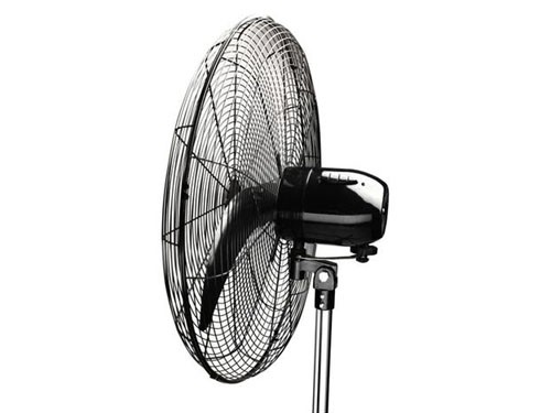 Ventilador De Pie Axel Ax-pie30 Negro Con 2 Palas De  Metal