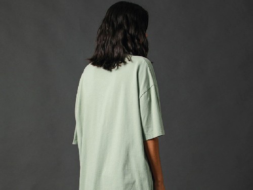 Remera Verde One Size Super Long Jomh L Cook