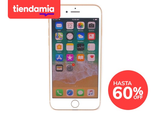 (Reacondicionado) Apple iPhone 8, 64 GB, dorado, desbloqueado