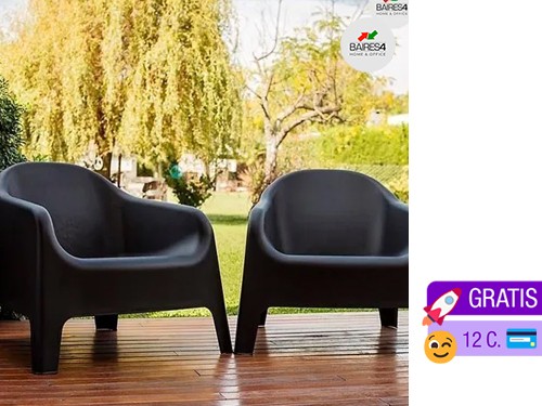 Pack x 2 Sillones Skarpo Apilables 12 CUOTAS | BAIRES4