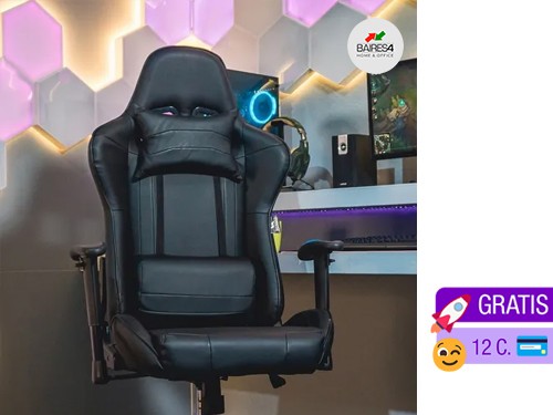 Sillón GAMER PRO c/almohadillas 12 CUOTAS | BAIRES4