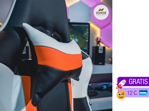 Sillón GAMER PRO c/almohadillas 12 CUOTAS | BAIRES4