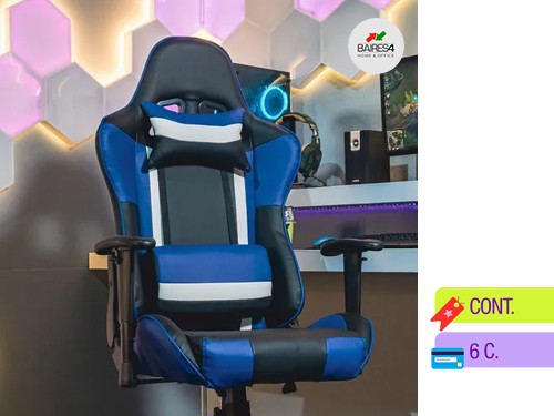 Sillón GAMER PRO c/almohadillas | BAIRES4