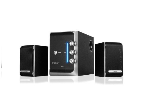 Home Theater 2.1 Noga S2176 50w Parlante Pc Tv Dvd Celulares