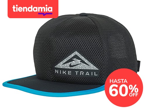 Nike Trail Dri-FIT Pro Gorra ajustable para hombre, unisex, color negr