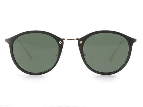 EYES NEGRO MATE LENTE VERDE POLARIZADO