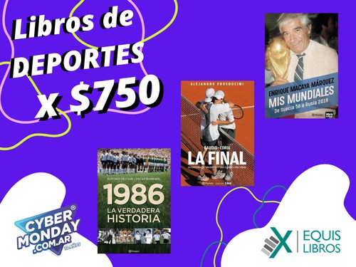 Promo Libros - TODO POR $750 - Deportes