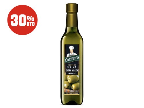30% Dto. aceite de oliva cocinero extra virgen intenso 500 ml.