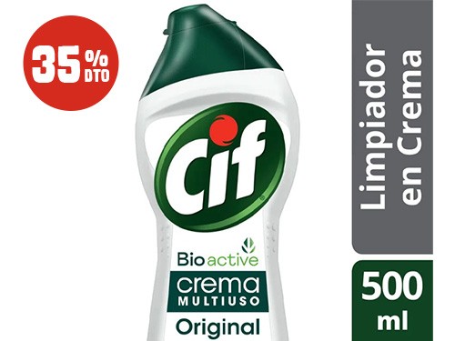 35% Dto. limpiador crema original cif 750ml