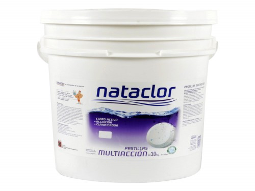 Cloro Pastillas Multiacción 200gr x 10Kg Nataclor