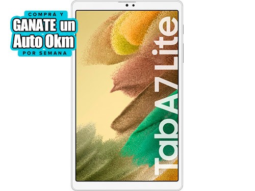 Tablet SAMSUNG 8,7 Pulgadas A7 LITE 32 Gb 3 Gb Plateada