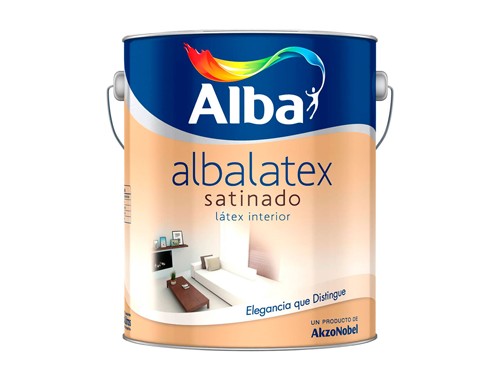 Pintura látex interior blanco Albalátex Satinado 10 litros