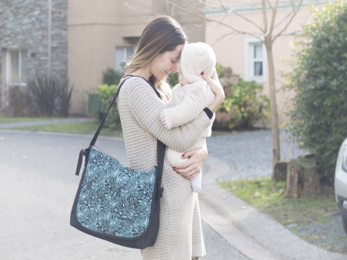 Bolso Pañalero Wawita con frente intercambiable
