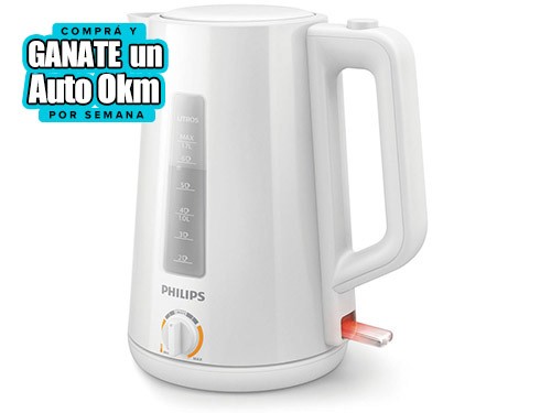 Pava Eléctrica HD9368/00 1,7 Litros 2200 W Blanco PHILIPS