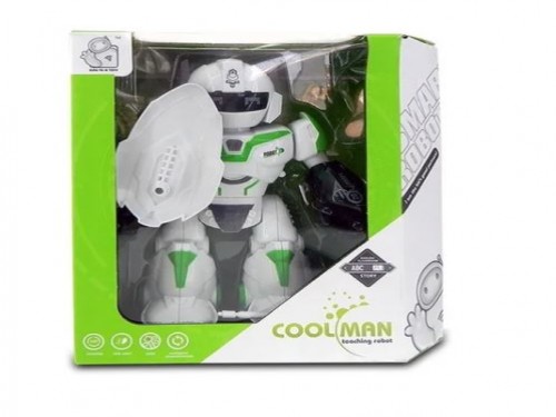 Coolman Robot Luz Sonido Y Movimiento Original