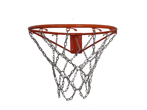 Tablero Basket Con Aro + Red Cadena Ideal Intemperie Exterior Grande