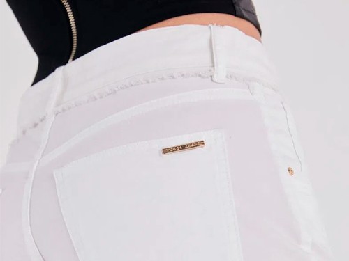 JEAN WANG WIDE LEG OXFORD WHITE