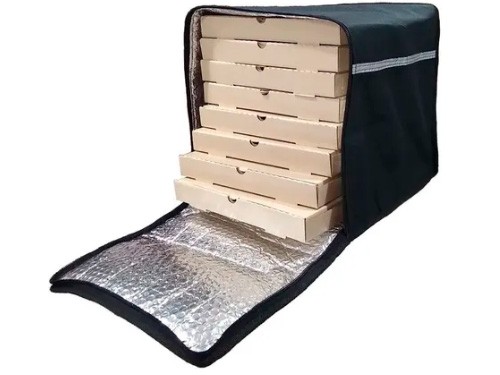 Bolso Mochila Termica Delivery Pizzas Impermeable Alpina ML